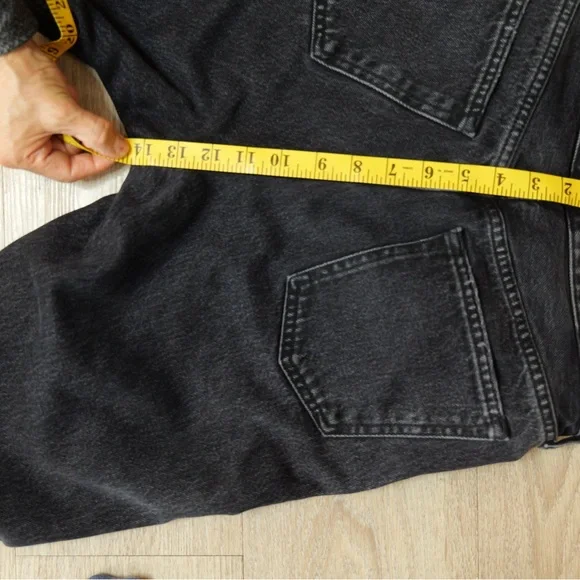 Abercrombie & Fitch Dark Gray Flare Jeans - Picture 9 of 11